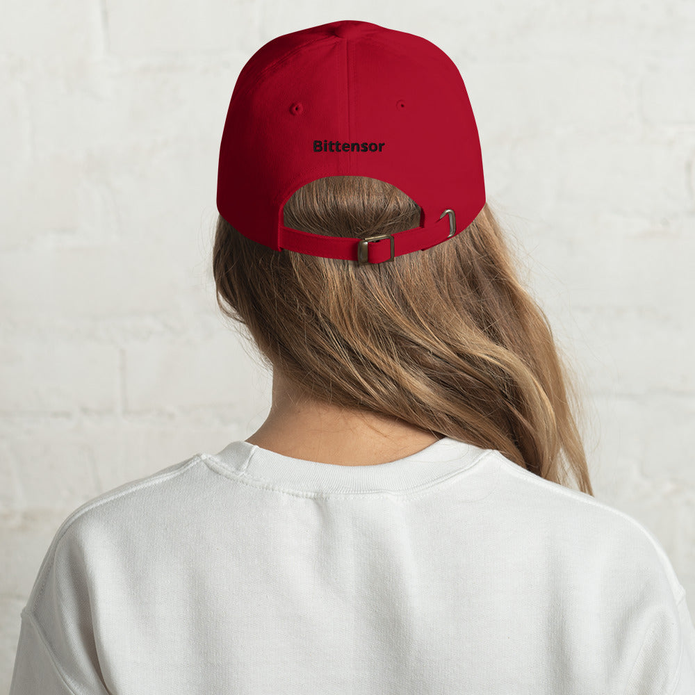 Tao Hat (embroidered) - Black logo
