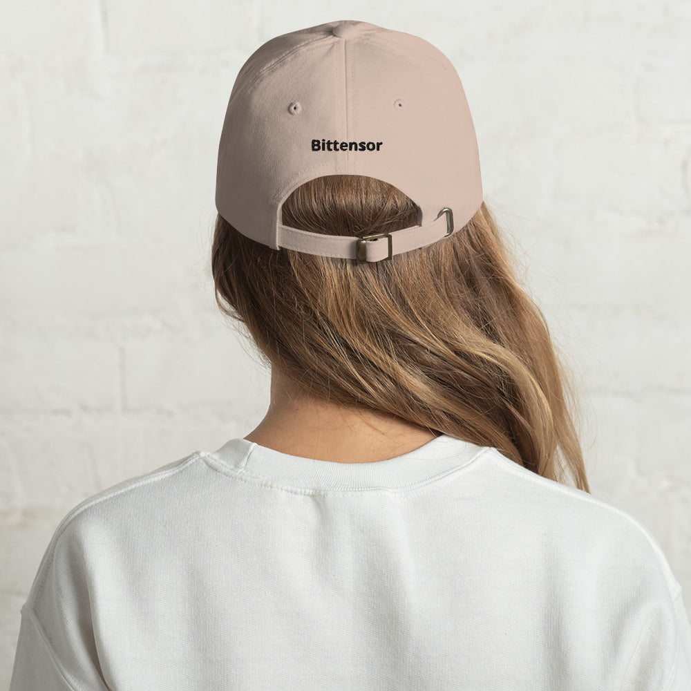 Tao Hat (embroidered) - Black logo