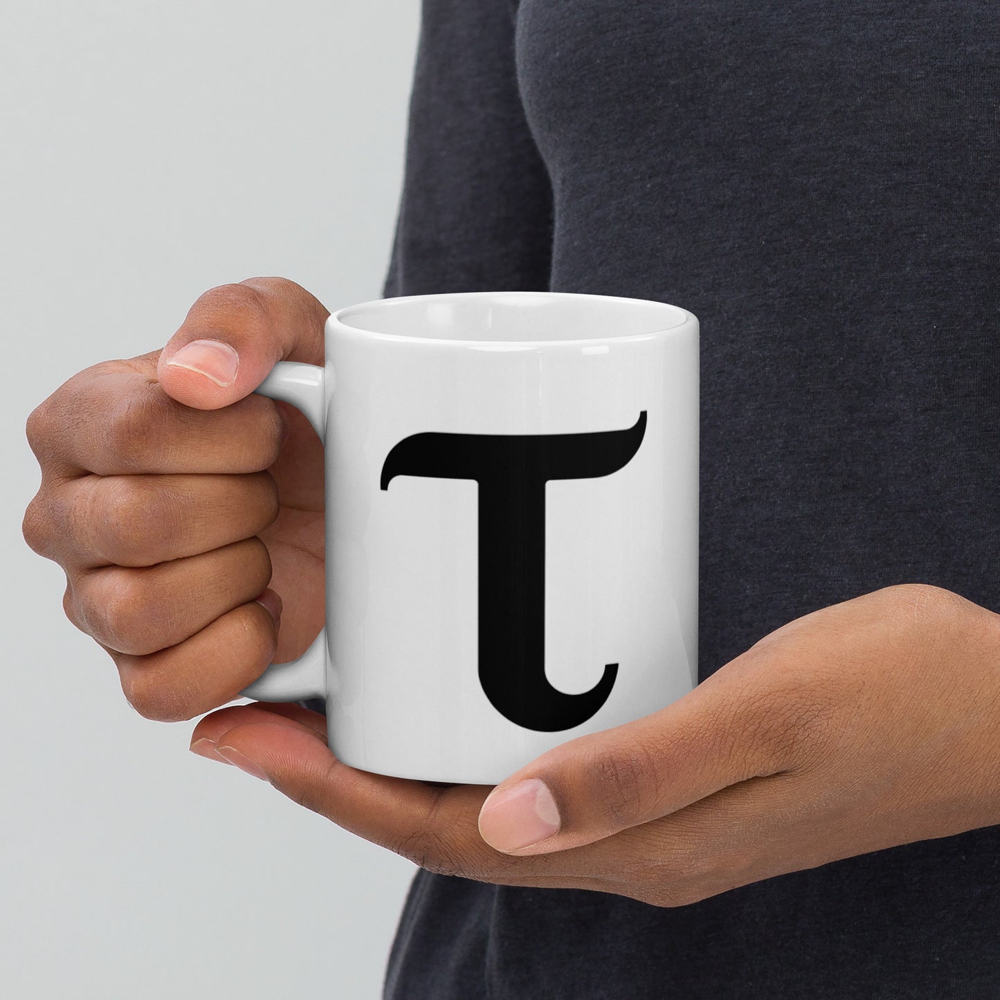 Tao White glossy mug